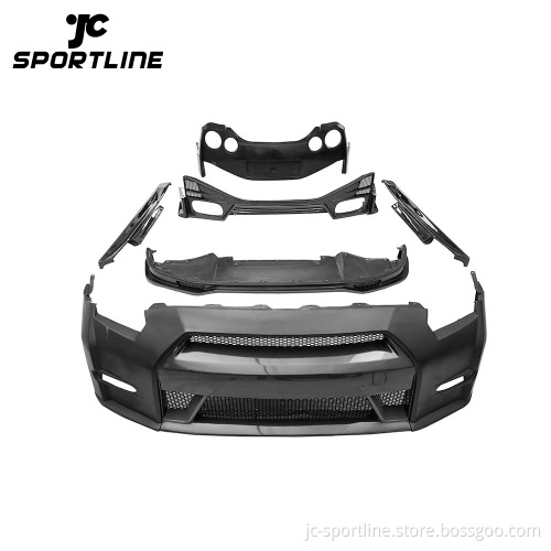 JC Sportline Carbon Fiber GTR Body Kits for Nissan GT-R R35 Coupe 2009-2015